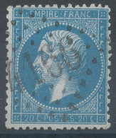 Lot N°76434   N°22, Oblitéré GC 4166 Vervins, Aisne (2), Indice 3 - 1862 Napoléon III