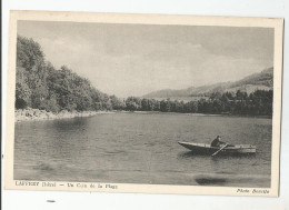 38 Isère Laffrey Un Coin De La Plage Barque Ed Photo Bonetto ( Grenoble ) - Laffrey