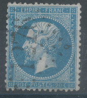 Lot N°76435   N°22, Oblitéré GC 1276 Tricot, Oise (58), Indice 21 Ou Dannemarie, Haut-Rhin (66), Indice 5 - 1862 Napoléon III