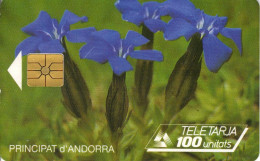 PRINCIPAUTE D'ANDORRE   FLEURS, FLORE 100 Unités - Andorra