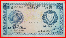 * GREAT BRITAIN (1964-1982): CYPRUS  250 MILS 1979! CRISP!  · LOW START! · NO RESERVE!!! - Zypern