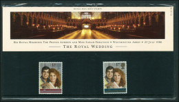 1986 Royal Wedding Presentation Pack. - Presentation Packs