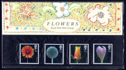 1987 Flower Photographs By Alfred Lammer Presentation Pack. - Presentation Packs