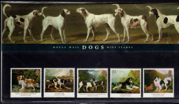 1991 Dogs. Paintings By George Stubbs Presentation Pack. - Presentation Packs