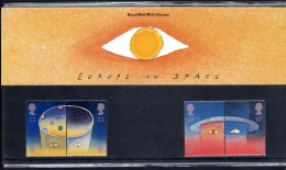 1991 Europa. Europe In Space Presentation Pack. - Presentation Packs