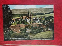 Delcampe - Carte ALLEMAGNE ST PETER LUFTKURORT MIT FELDBERG - St. Peter
