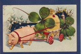 CPA Cochon Pig Position Humaine Circulé - Cerdos