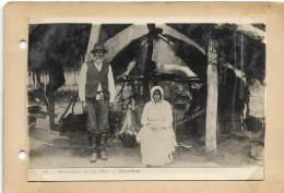 3-ARGENTINA-HABITANTES DE ISLAS- CARD FOTOGRAFICA 1928 - Amerika