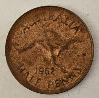 AUSTRALIA- HALF PENNY 1962. - ½ Penny