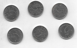 Vends Belles Pieces De Monnaies FRANCE  01 Centimes Lot De 1961 1962 1963 1964 4 Pièces - Verzamelingen