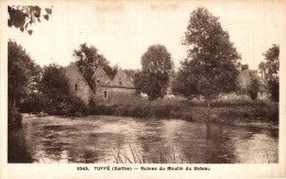 N°106002 -cpa Tuffé -ruines Du Moulin Du Bateau- - Watermolens