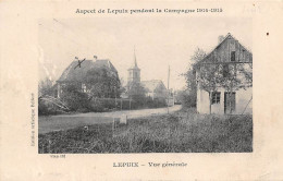 Lepuix          90         Campagne 1914-1815     Le Village            (voir Scan) - Autres & Non Classés