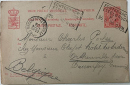 Luxembourg CP 1900.double Marque ECHTERNACH ETTELBRUCK F.C. - 1895 Adolfo De Perfíl