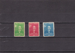 Cuba Nº 338 Al 340 - Unused Stamps