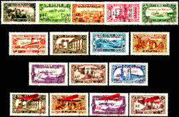 Syria, Syrie, Syrien, 1926. , Refuguies Set Surch.post + Avion  Luxe, Sans Charniere MNH ** - Unused Stamps