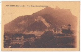 (74) 395, Faverges, Vue Générale Et L'Arclozan  - Faverges