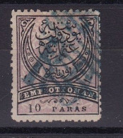 ROUMELIE ORIENTALE TIMBRES DE TURQUIE DE 1878-80 SURCHARGE BLEUE.N°1* (b) 10 Pa. - Eastern Romelia