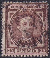 Spain 1876 Sc 225 España Ed 177 Used - Usados