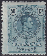 Spain 1922 Sc 305 España Ed 277 MH* Some Perf Damage - Nuevos