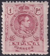 Spain 1909 Sc 306 España Ed 278 MH* Some Perf Damage - Nuevos