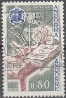 Andorre Français 1977 Michel 284 O Cote (2008) 1.10 € Institut Des études Andorranes - Gebruikt