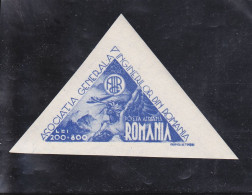 10° CONGRèS NATIONAL DES INGéNIEURS NEUF ** NON DENTELé 200 L + 800 OUTREMER N° 33 YVERT ET TELLIER 1945 - Unused Stamps