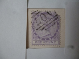 DOMINICA ONE PENNY USED WITH POSTMARK - Dominica (...-1978)