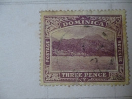 DOMINICA THREE PENCE USED - Dominica (...-1978)