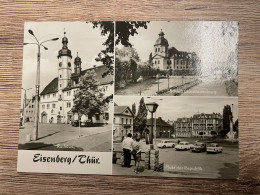 Eisenberg Rathaus, Platz Der Republik, Schloß Christianenburg, Mehrbildkarte - Eisenberg
