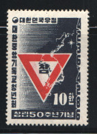 South Korea  1953  YMCA  Sc 195 MNH ** - Corée Du Sud