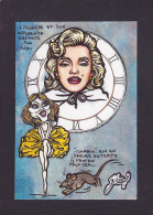 CPM Madonna Tirage Limité 30 Ex Numérotés Signés Jihel Non Circulé Marilyn Monroe - Artistes