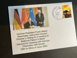 (4 R 17) German President Steinmeir & Chacellor Scholz Meet With China Primier Li Qiang In Berlin (June 2023) - Autres (Mer)