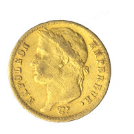 Premier-Empire- Napoléon 1er 20 Francs Tête Laurée 1813 Paris - 20 Francs (or)