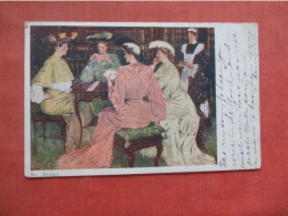 Ladies Playing Bridge     Playing Cards   Ref 6110 - Cartes à Jouer