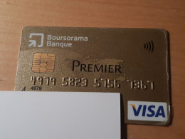 CARTE A PUCE BANCAIRE PERIMEE BOURSORAMA !!! - Cartes Bancaires Jetables