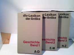 Konvolut: 3 Bände (von3) Dtv-Lexikon Der Antike. Geschichte Kpl Ausgabe. - Lexicons