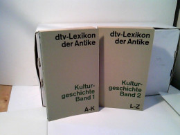 Konvolut: 2 Bände (von2) Dtv-Lexikon Der Antike. Kulturgeschichte. - Glossaries