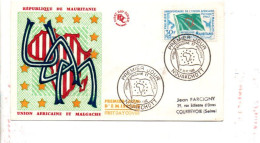 MAURITANIE  FDC 1962 UNION AFRICAINE ET MALGACHE - Mauritanie (1960-...)