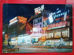 KOV 11-58 - PARIS, Moulin Rouge, Night, Nuit,  - Tour Eiffel