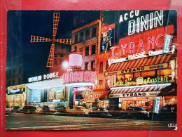 KOV 11-58 - PARIS, Moulin Rouge, Night, Nuit,  - Tour Eiffel