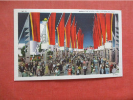 Avenue Of Flags Chicago Worlds Fair.    Ref 6111 - Ausstellungen