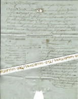 1815 LETTRE Murin Marseille Signature . Maçonnique Pour Parodi  Banque Genova Gênes V.HISTORIQUE - 1800 – 1899