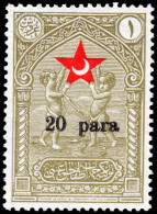 Turkey 1932 20pa On 1g Olive Child Welfare Unmounted Mint. - Nuevos