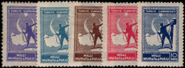 Turkey 1941-42 National Defense Fund Unmounted Mint. - Neufs