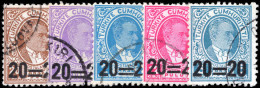 Turkey 1959 Postage Due Stamps Surch 20=20 Fine Used. - Usati