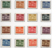 1945 San Marino - Segnatasse 65 - 80 Serie Completa Nuovi MLH* Bollino Di Garanzia - Strafport