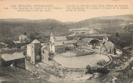 Vue Generale De Mazan Et De L'abbaye Cistercienne - Mazan