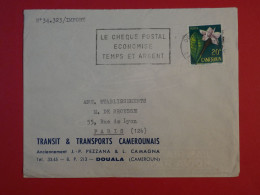BU9  CAMEROUN  BELLE LETTRE  1959  DOUALA  A PARIS FRANCE +++AFF. PLAISANT+++ - Storia Postale