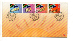 AFRIQUE DU SUD FDC 2005 TIMBRES MESSAGES - FDC