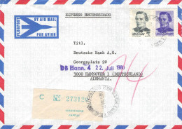 URUGUAY - AIRMAIL 1980 - HANNOVER/DE /*126 - Uruguay